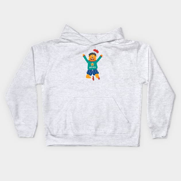 HAPPINESS! Kids Hoodie by StayMadMaddie